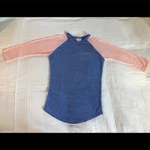 LuLaRoe Randy - pink and blue - XXS